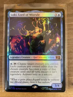 Loki, Lord of Misrule #628 (NM) (Foil) (M) (MSC) Magic MTG - Image 1