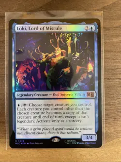 Loki, Lord of Misrule #628 (NM) (Foil) (M) (MSC) Magic MTG - Image 3