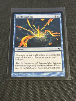 Magic the Gathering Shadowmoor Spell Syphon - Image 1