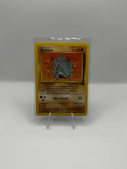 Rhyhorn 61/64 - Common - Jungle Set - Pokemon Card TCG - WOTC - NM - Image 1