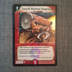 Duel Masters TCG - Smash Warrior Stagrandu - DM-10 - 75a/110 FOIL - Image 1