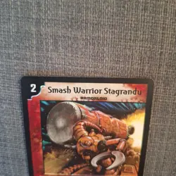 Duel Masters TCG - Smash Warrior Stagrandu - DM-10 - 75a/110 FOIL - Image 4