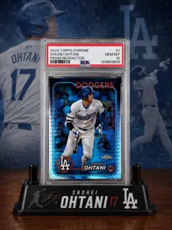2024 Topps Chrome - Shohei Ohtani #1 Prism Refractor - PSA 10 - Image 1