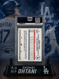 2024 Topps Chrome - Shohei Ohtani #1 Prism Refractor - PSA 10 - Image 2