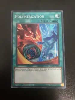 Yugioh Polymerization Alt Art *Super Rare* 1st Ed [RA03-EN051] - Image 1