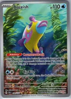 Bruxish - 200/191 SV08: Surging Sparks - Pokemon Card - NM - Image 1