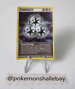 Boost Energy 98/115 - EX Unseen Forces *MP* STAMPED Reverse Holo Pokemon Card - Image 1