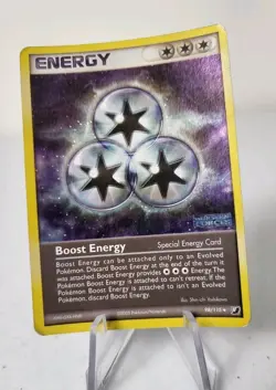 Boost Energy 98/115 - EX Unseen Forces *MP* STAMPED Reverse Holo Pokemon Card - Image 2
