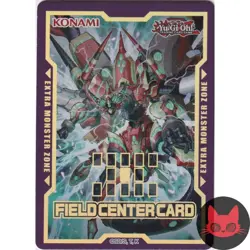 Yugioh Burst of Destiny Premiere! Field Center Card NM - Image 1