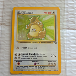 Wizards of the Coast Pokemon TCG Kangaskhan 5/64 Jungle Holo Rare 1999 - Image 1