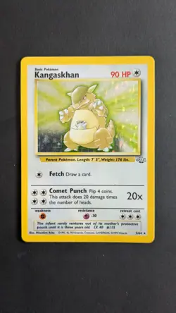 Kangaskhan 5/64 Holo Rare Jungle WOTC Pokemon TCG - Image 1