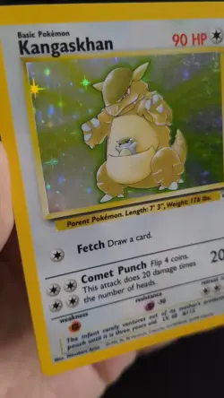 Kangaskhan 5/64 Holo Rare Jungle WOTC Pokemon TCG - Image 2