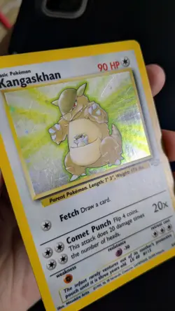 Kangaskhan 5/64 Holo Rare Jungle WOTC Pokemon TCG - Image 5