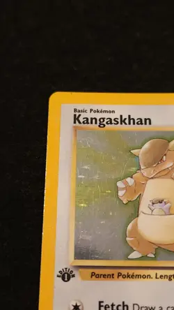 Kangaskhan 1st Edition 5/64 Holo Rare Jungle Set Vintage Pokemon TCG - Image 2