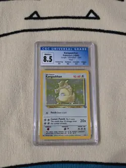 Pokemon Kangaskhan Holo Jungle Set 1999 WOTC 5/64 TCG - CGC 8.5 NM/MINT+ - Image 1