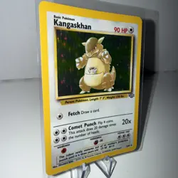 Pokemon TCG Kangaskhan Jungle Holo Card 5/64 Unlimited Rare NM/LP Condition - Image 3