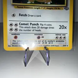 Pokemon TCG Kangaskhan Jungle Holo Card 5/64 Unlimited Rare NM/LP Condition - Image 5