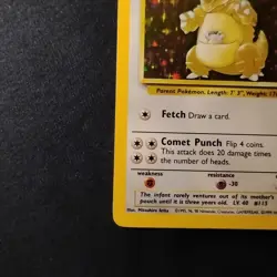Kangaskhan 05/64 Jungle Unlimited Holo Rare Pokemon TCG NM - Image 5