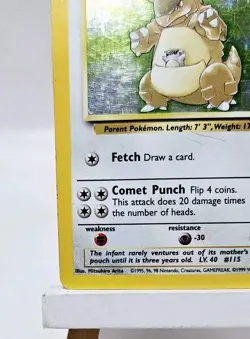 Kangaskhan 5/64 - Holo Rare - Jungle WOTC - Unlimited - LP - Pokemon TCG - Image 4