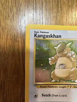 Pokemon TCG Kangaskhan Holo Rare Jungle 5/64 1999 WoTC - Image 2