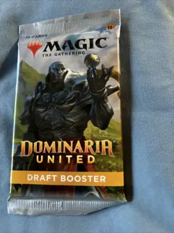 1x MTG Magic the Gathering Dominaria United Draft Booster Pack Brand New - Image 1