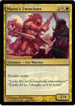 Marisi's Twinclaws *WPN Promo FOIL* Magic MtG x1 SP - Image 1
