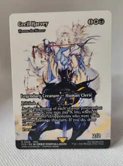 MTG Magic FCA Final Fantasy - 1x EN NM 0018 Cecil Harvey Tymna the Weaver - Image 1