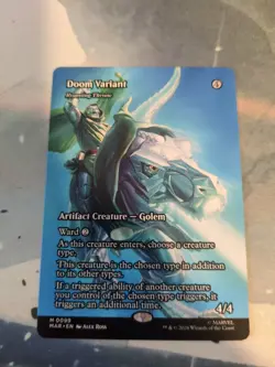 Doom Variant - Roaming Throne (Borderless) Marvel Universe Eternal-Legal Regular - Image 1