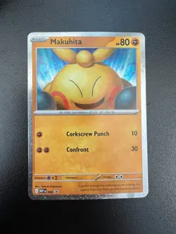 Pokemon Makuhita 068 MEP Perfect Order Cosmos Holofoil Promo NM!! - Image 1