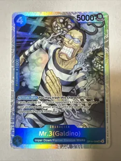 Mr. 3 (Galdino) OP16-056 Character Foil English 4C 5000 - Image 1
