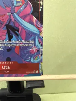 Uta EB03-003 SR Alt Art (AA) Extra Booster Heroines Edition One Piece English - Image 4