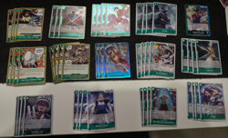OP16 Monkey.D.Luffy Deck Custom Built (Blue/Green) One Piece TCG x49 - Image 1