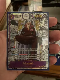Sakazuki OP16-065 Manga Alt Art SR One Piece TCG The Time of Battle English - Image 2