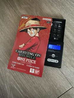 One Piece OP-13 Carrying On His will sleeved booster pack HEAVY 37.79 - Image 1