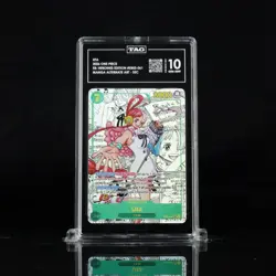 2026 ONE PIECE UTA MANGA ALT ART EB03-061 HEROINES EDITION TAG 10 Ranked 3rd - Image 1