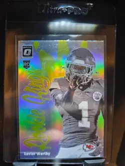 Xavier Worthy Rookie Kings 2024 Optic Football Chiefs Case Hit - Image 1