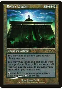 Bolas's Citadel Promo FOIL NM/EX MTG CARD - Image 1