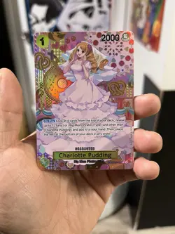 Piece Card Game Charlotte Pudding - SP - OP03-112 / NM - Image 1