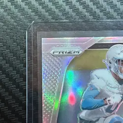 2024 Panini Prizm Terrion Arnold RC Rookie Silver Prizm #389 Detroit Lions - Image 3