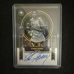 2024-25 Panini Noir Snapshot Signatures Auto Gold ROBERT HORRY /5!! - Image 1