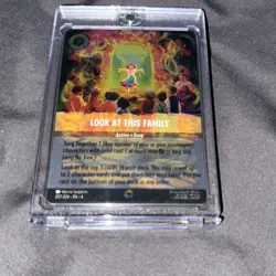 Lorcana Enchanted Look at This Family 217/204 Ursula's Return Disney TCG Card - Image 2