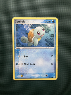 Pokemon TCG Squirtle 63/100 Crystal Guardians Regular Common MP Condition - Image 1