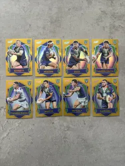 2026 NRL League Heroes Luminous Gold New Zealand Warriors Bundle x 8 - Image 1