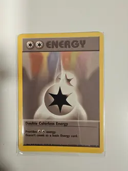 Double Colorless Energy 96/102 - Uncommon - Pokemon Base Set NM - Image 1