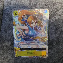 One Piece Card Game Wings of the Captain O-Nami Alt Art #OP06-101 English TCG - Image 1