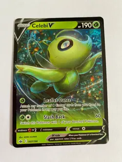 Celebi V - 007/198 - Ultra Rare - Chilling Reign - Pokemon Card - NM/M - Image 1