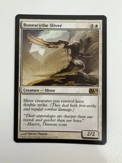 Bonescythe Sliver MTG Magic the Gathering Card LP Lightly Played M14 - Image 1