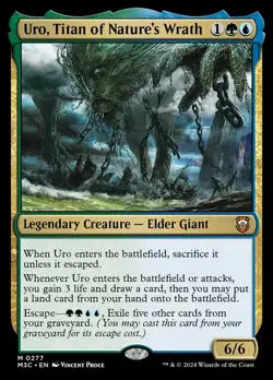 Uro, Titan of Nature's Wrath M3C-277 NM EN MTG - Image 1