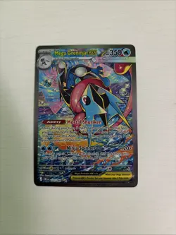 Mega Greninja ex SIR 116/086 Chaos Rising Special Illustration Rare Pokemon TCG - Image 1