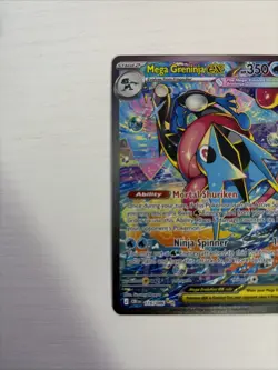 Mega Greninja ex SIR 116/086 Chaos Rising Special Illustration Rare Pokemon TCG - Image 3